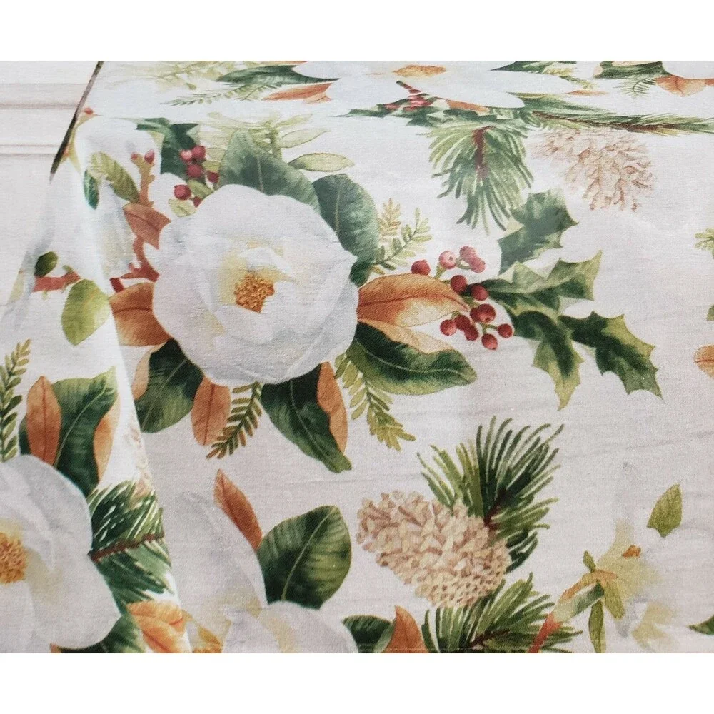 1 Fabric Printed Tablecloth,60